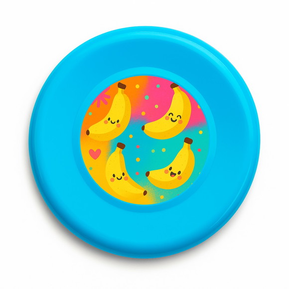 Disco de Arremesso Frisbee Bananas Divertidas - Imagem 4