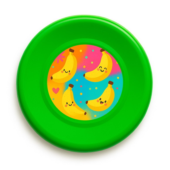 Disco de Arremesso Frisbee Bananas Divertidas - Imagem 5