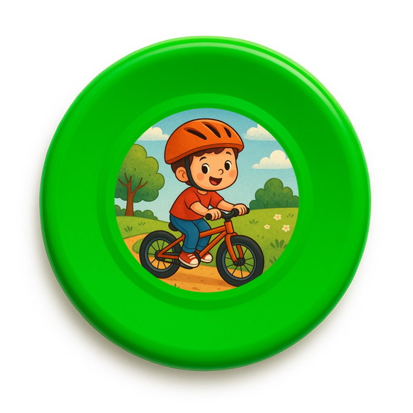 Disco de Arremesso Frisbee Bike Ciclista - Imagem 5