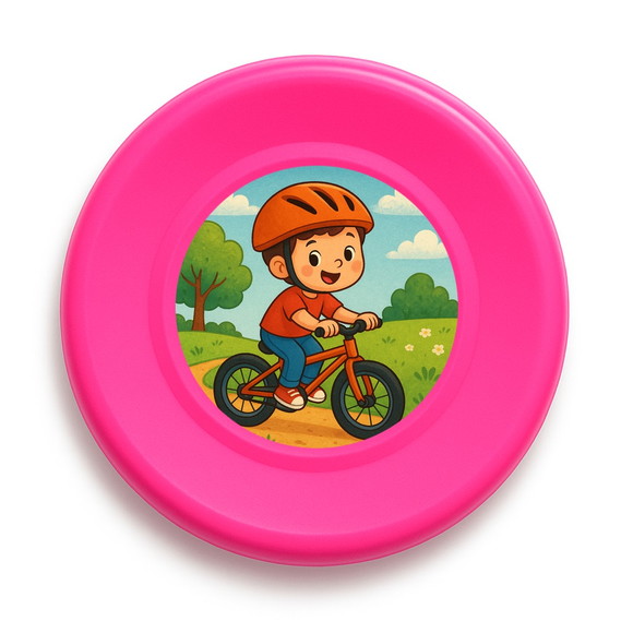 Disco de Arremesso Frisbee Bike Ciclista - Imagem 3