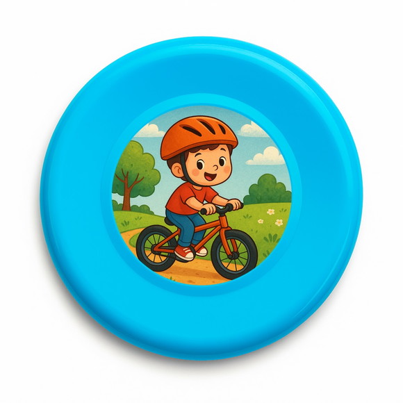 Disco de Arremesso Frisbee Bike Ciclista - Imagem 4