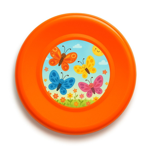 Disco de Arremesso Frisbee Borboletas - Imagem 2