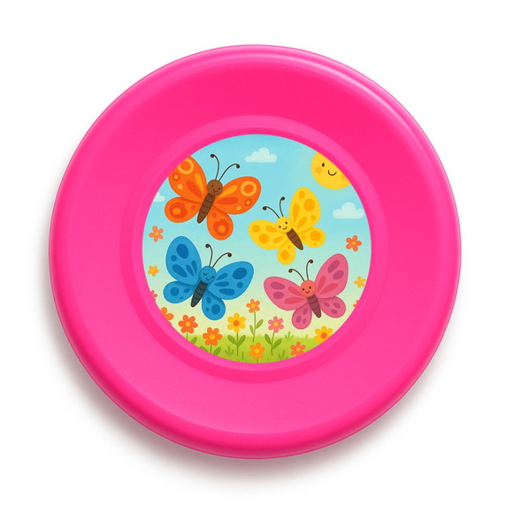 Disco de Arremesso Frisbee Borboletas - Imagem 3