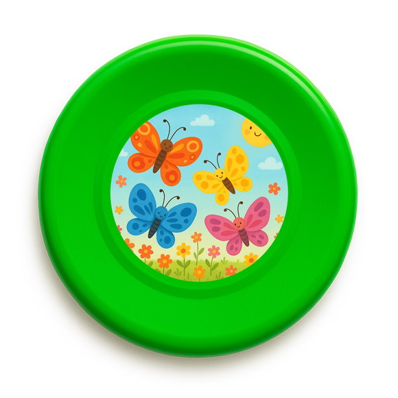 Disco de Arremesso Frisbee Borboletas - Imagem 5