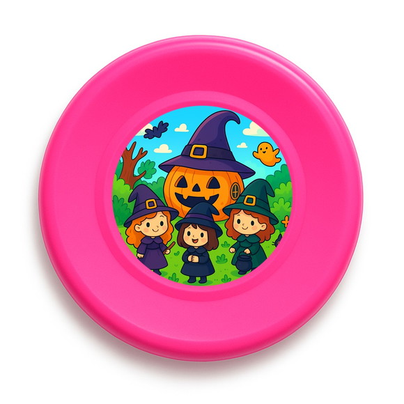 Disco de Arremesso Frisbee Bruxinhas Fofas - Imagem 3