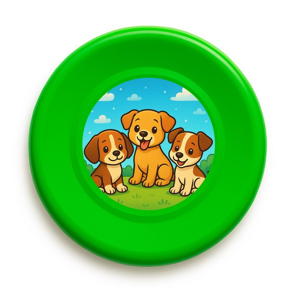 Disco de Arremesso Frisbee Cachorrinhos - Imagem 5