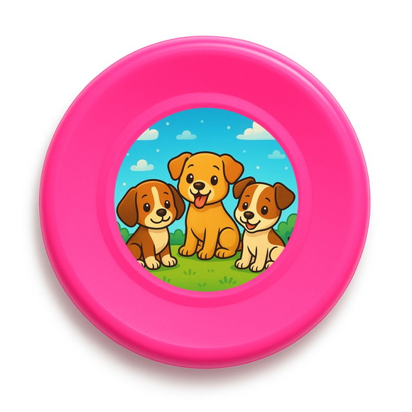 Disco de Arremesso Frisbee Cachorrinhos - Imagem 3