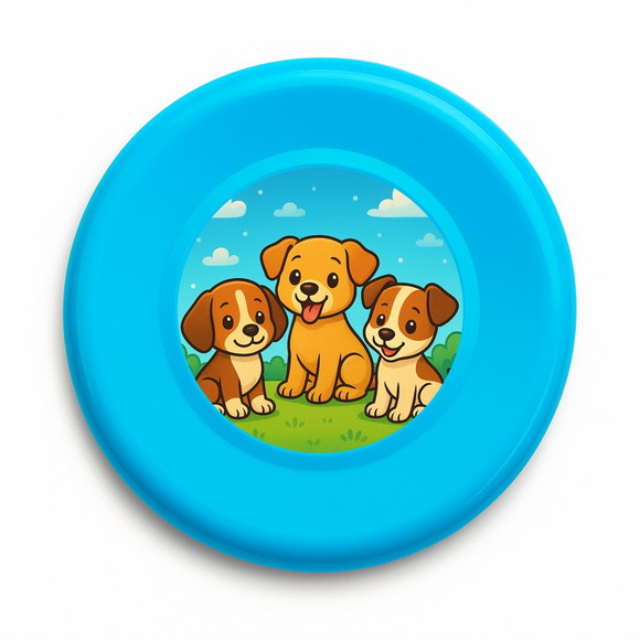 Disco de Arremesso Frisbee Cachorrinhos - Imagem 4