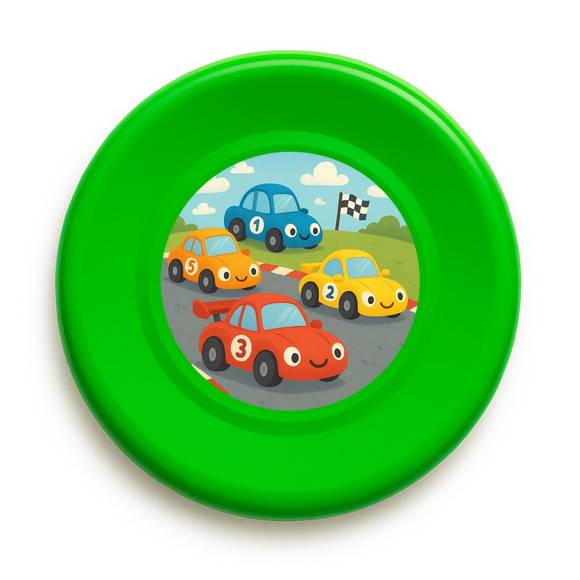 Disco de Arremesso Frisbee Carros de Corridas - Imagem 5