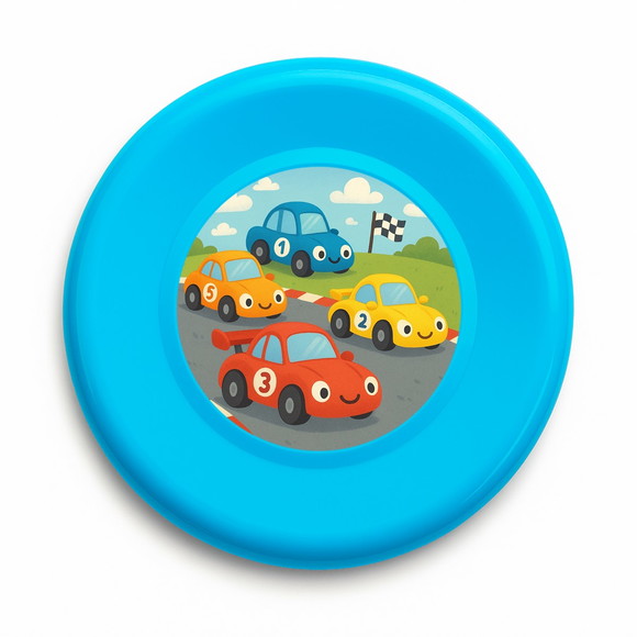 Disco de Arremesso Frisbee Carros de Corridas - Imagem 4