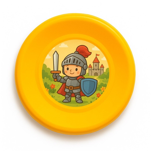 Disco de Arremesso Frisbee Cavaleiro Medieval