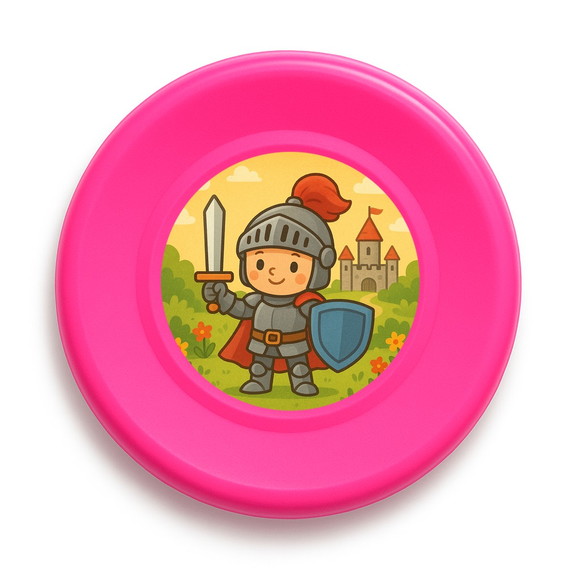 Disco de Arremesso Frisbee Cavaleiro Medieval - Imagem 3