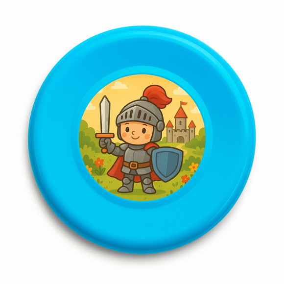 Disco de Arremesso Frisbee Cavaleiro Medieval - Imagem 4
