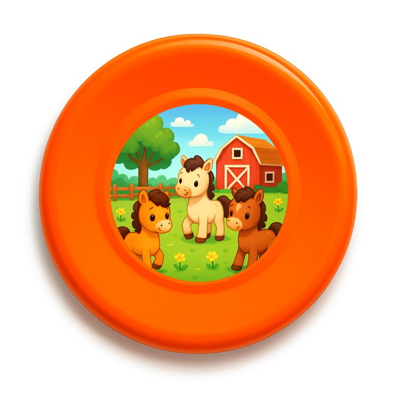 Disco de Arremesso Frisbee Cavalinhos - Imagem 2