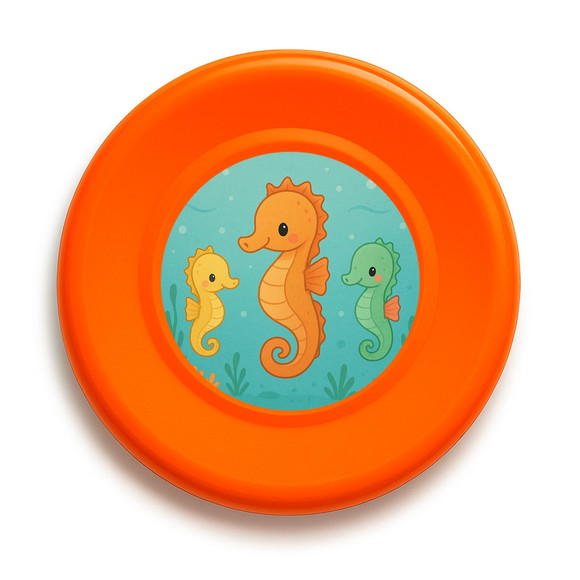 Disco de Arremesso Frisbee Cavalos Marinhos - Imagem 2