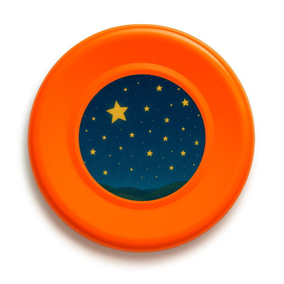 Disco de Arremesso Frisbee Céu Estrelado - Imagem 2