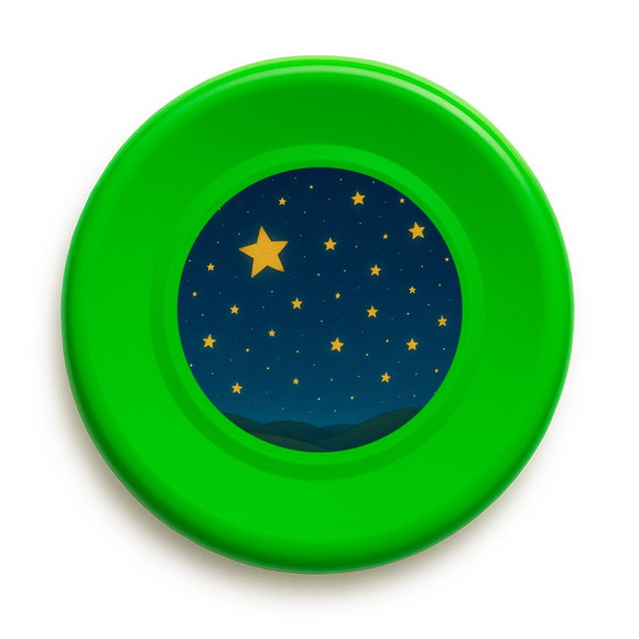 Disco de Arremesso Frisbee Céu Estrelado - Imagem 5