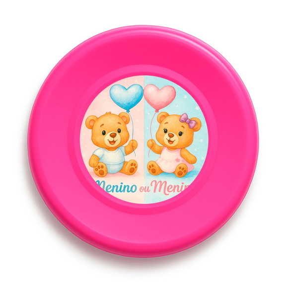 Disco de Arremesso Frisbee Chá de Revelação - Imagem 3