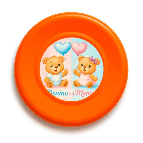 Disco de Arremesso Frisbee Chá de Revelação - Imagem 2