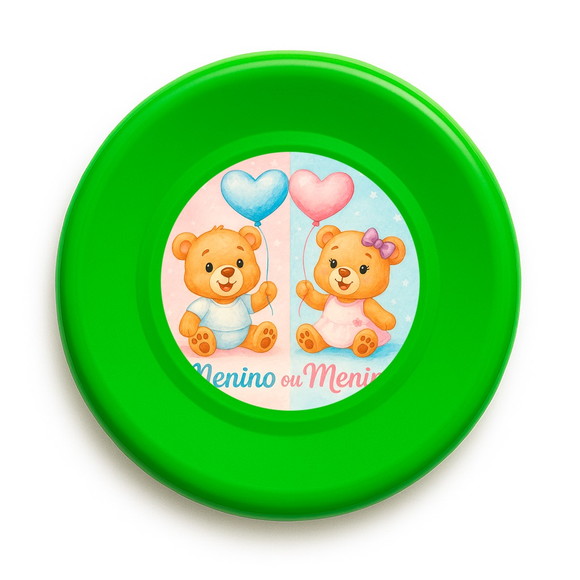 Disco de Arremesso Frisbee Chá de Revelação - Imagem 5