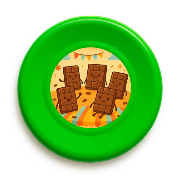 Disco de Arremesso Frisbee Chocolates - Imagem 5