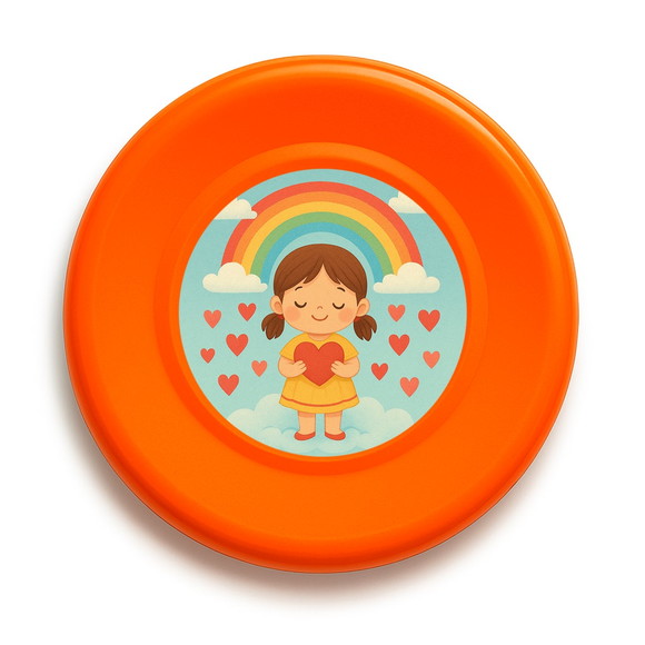 Disco de Arremesso Frisbee Chuva de Amor - Imagem 2