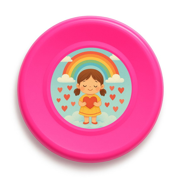 Disco de Arremesso Frisbee Chuva de Amor - Imagem 3