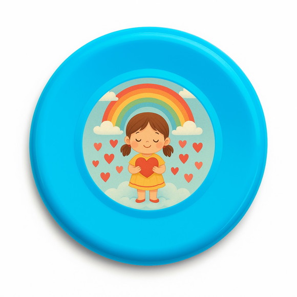 Disco de Arremesso Frisbee Chuva de Amor - Imagem 4