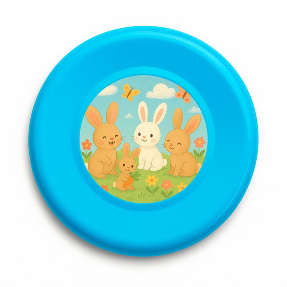 Disco de Arremesso Frisbee Coelhinhos - Imagem 4
