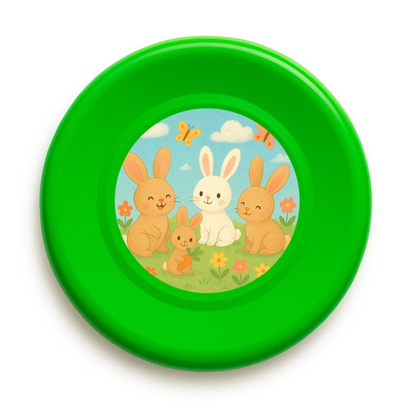 Disco de Arremesso Frisbee Coelhinhos - Imagem 5