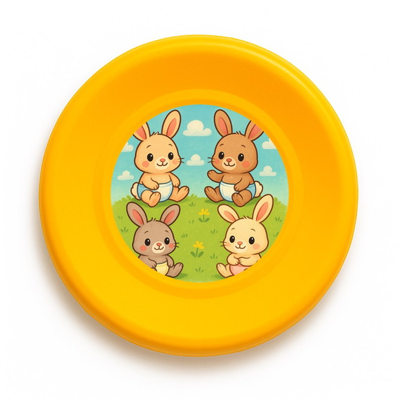 Disco de Arremesso Frisbee Coelhinhos Baby