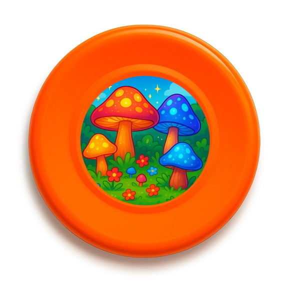 Disco de Arremesso Frisbee Cogumelos Mágicos - Imagem 2