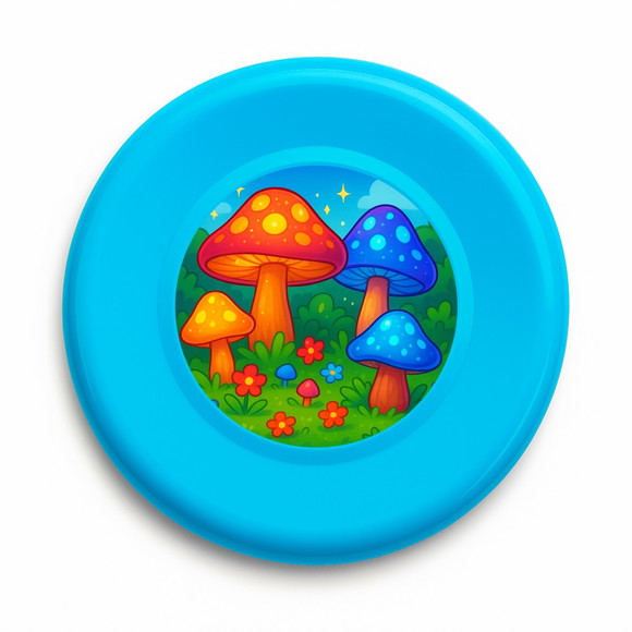 Disco de Arremesso Frisbee Cogumelos Mágicos - Imagem 4