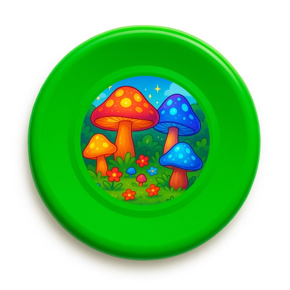 Disco de Arremesso Frisbee Cogumelos Mágicos - Imagem 5