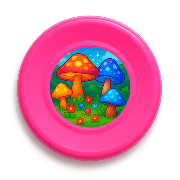 Disco de Arremesso Frisbee Cogumelos Mágicos - Imagem 3