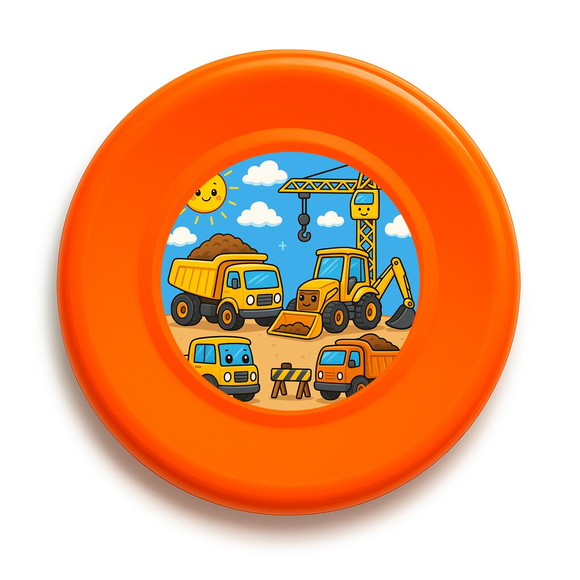 Disco de Arremesso Frisbee Construção Civil - Imagem 2