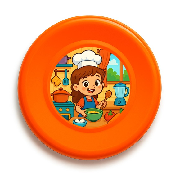 Disco de Arremesso Frisbee Cozinha Kids - Imagem 2