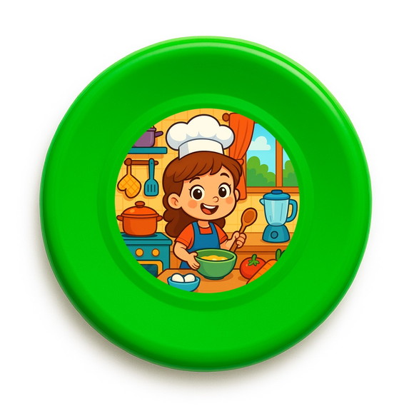 Disco de Arremesso Frisbee Cozinha Kids - Imagem 5