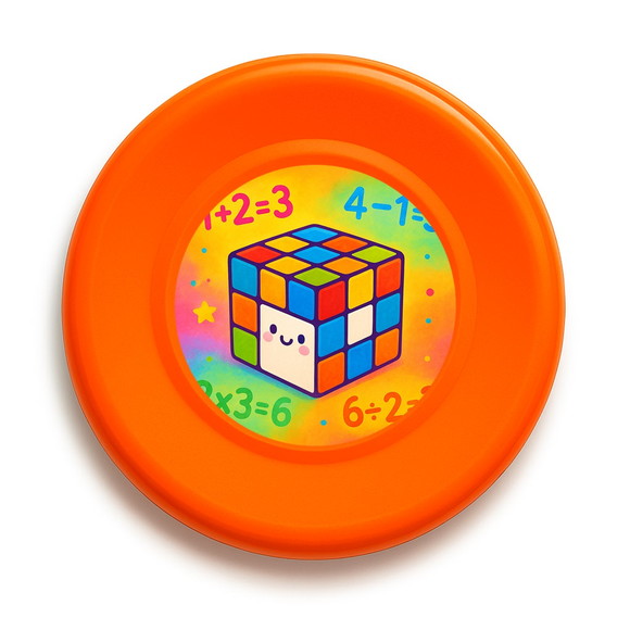 Disco de Arremesso Frisbee Cubo Mágico - Imagem 2
