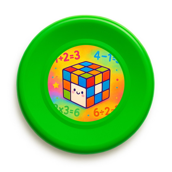 Disco de Arremesso Frisbee Cubo Mágico - Imagem 5