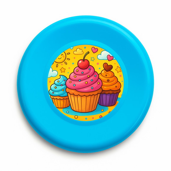 Disco de Arremesso Frisbee Cupcakes - Imagem 4