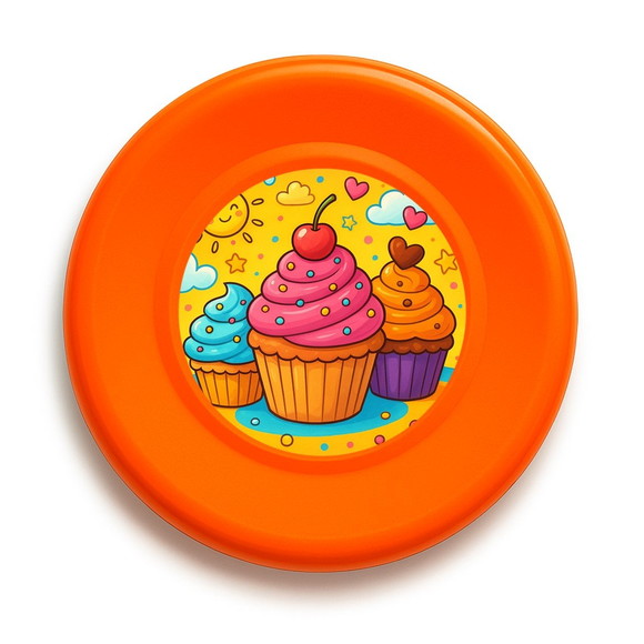 Disco de Arremesso Frisbee Cupcakes - Imagem 2