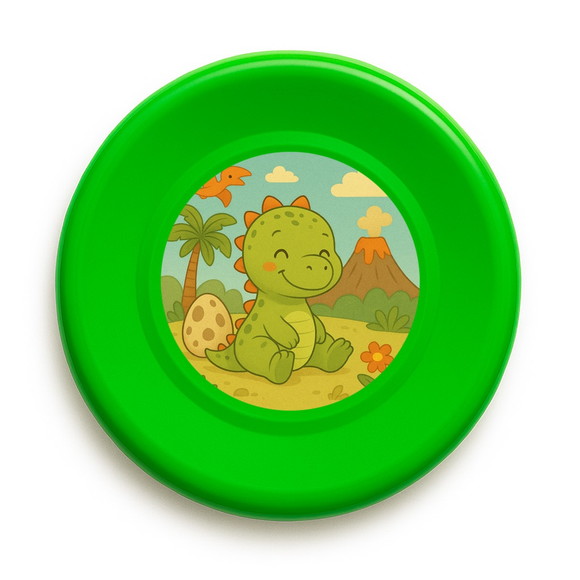 Disco de Arremesso Frisbee Dinossauro Baby - Imagem 5