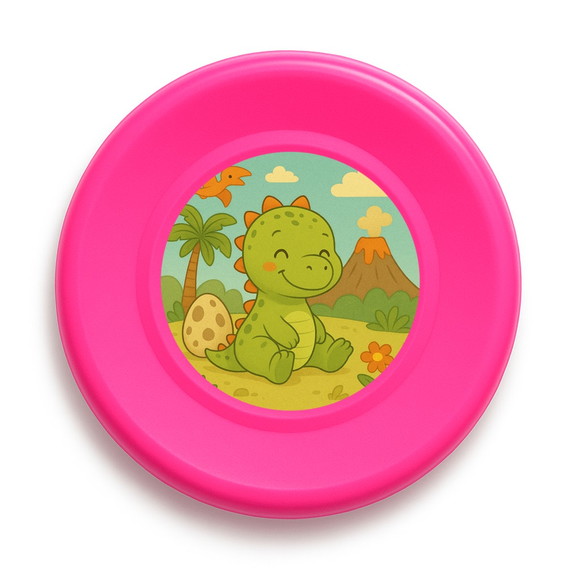 Disco de Arremesso Frisbee Dinossauro Baby - Imagem 3