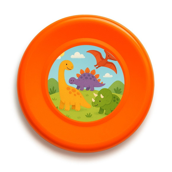Disco de Arremesso Frisbee Dinossauros - Imagem 2