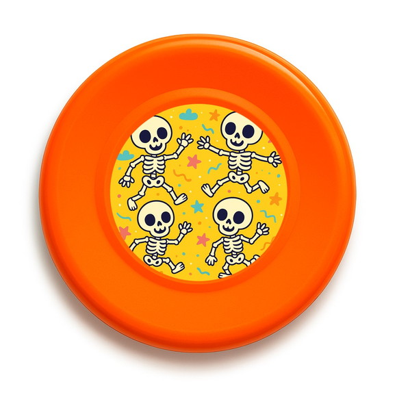 Disco de Arremesso Frisbee Esqueletinhos Kids - Imagem 2