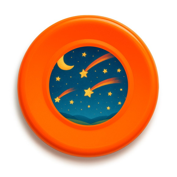 Disco de Arremesso Frisbee Estrelas Cadentes - Imagem 2