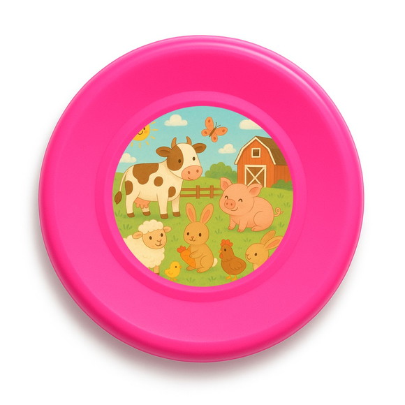 Disco de Arremesso Frisbee Fazendinha - Imagem 3