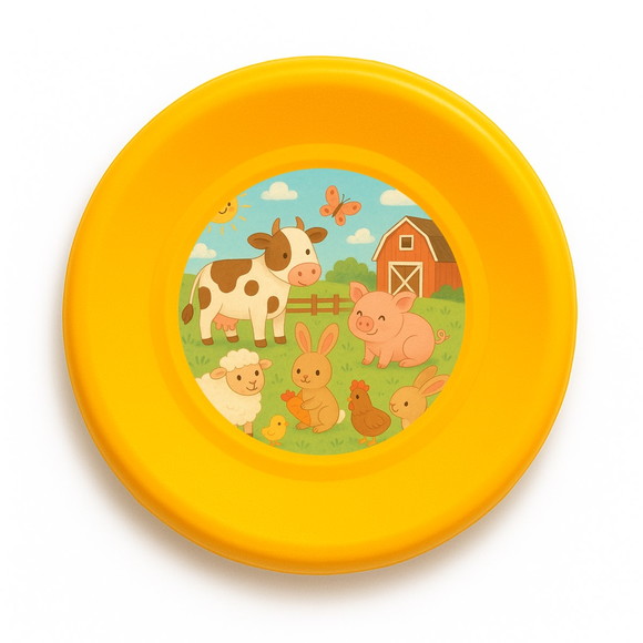 Disco de Arremesso Frisbee Fazendinha