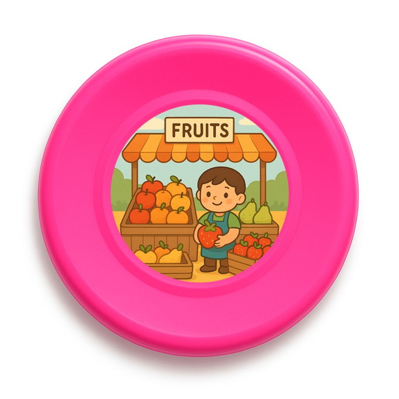 Disco de Arremesso Frisbee Feira de Frutas - Imagem 3